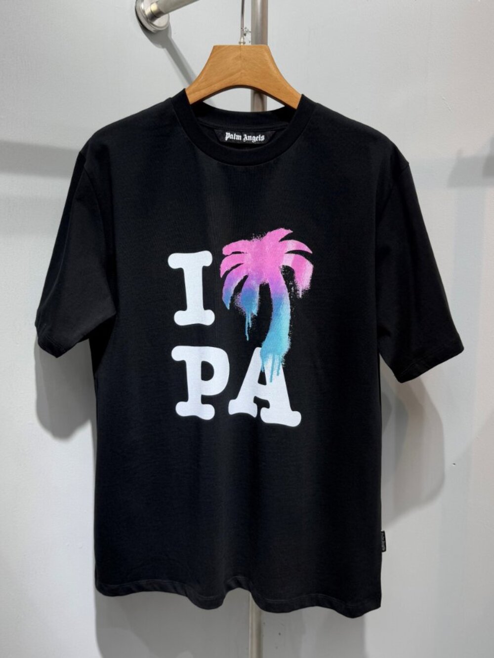 Classic Palm Angels Crew-Neck Short Sleeve